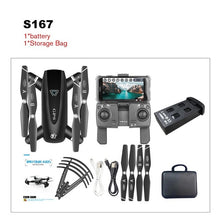 Load image into Gallery viewer, S167 GPS Drone With Camera 5G RC Quadcopter Drone 4K WIFI FPV Foldable Off-Point Flying Gesture Photos Video Helicopter Toy