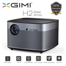 Load image into Gallery viewer, XGIMI H2 Global version DLP Projector 1080P Full HD 1350 Ansi Lumens 3D Projecteur 4K Android Wifi Home Theater Beamer