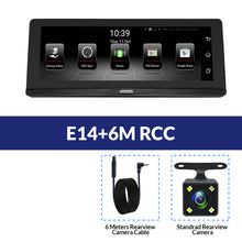 Load image into Gallery viewer, E-ACE Car DVR Camera 8 Inch Video Recorder 4G Android Full HD 1080P GPS Navigator ADAS Dash Cam Auto Registrar Dual Lens DVRs