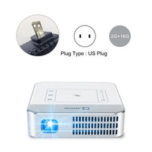 Load image into Gallery viewer, AODIN WOW Portable Mini WIFI Smart HD Projector 150 Ansi Lumen LED DLP TV Projector 4K Supported Stream 100000+ TV & Movies