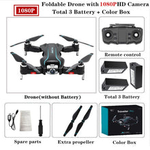 Load image into Gallery viewer, S17 Drone 4k HD Camera GPS Drone WiFi FPV 1080P No Signal Return RC Helicopter Flight 15 Minutes Quadcopter Drone with Camera
