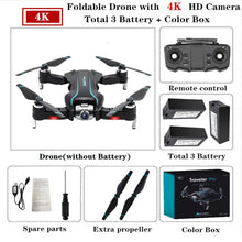 Load image into Gallery viewer, S17 Drone 4k HD Camera GPS Drone WiFi FPV 1080P No Signal Return RC Helicopter Flight 15 Minutes Quadcopter Drone with Camera
