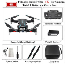 Load image into Gallery viewer, S17 Drone 4k HD Camera GPS Drone WiFi FPV 1080P No Signal Return RC Helicopter Flight 15 Minutes Quadcopter Drone with Camera