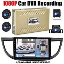 Load image into Gallery viewer, 360 Degree Bird View Panorama System 4 Cameras 1080P Car DVR Recorder Rearview Camera ARM Night Vision Visual Parking Monitoring