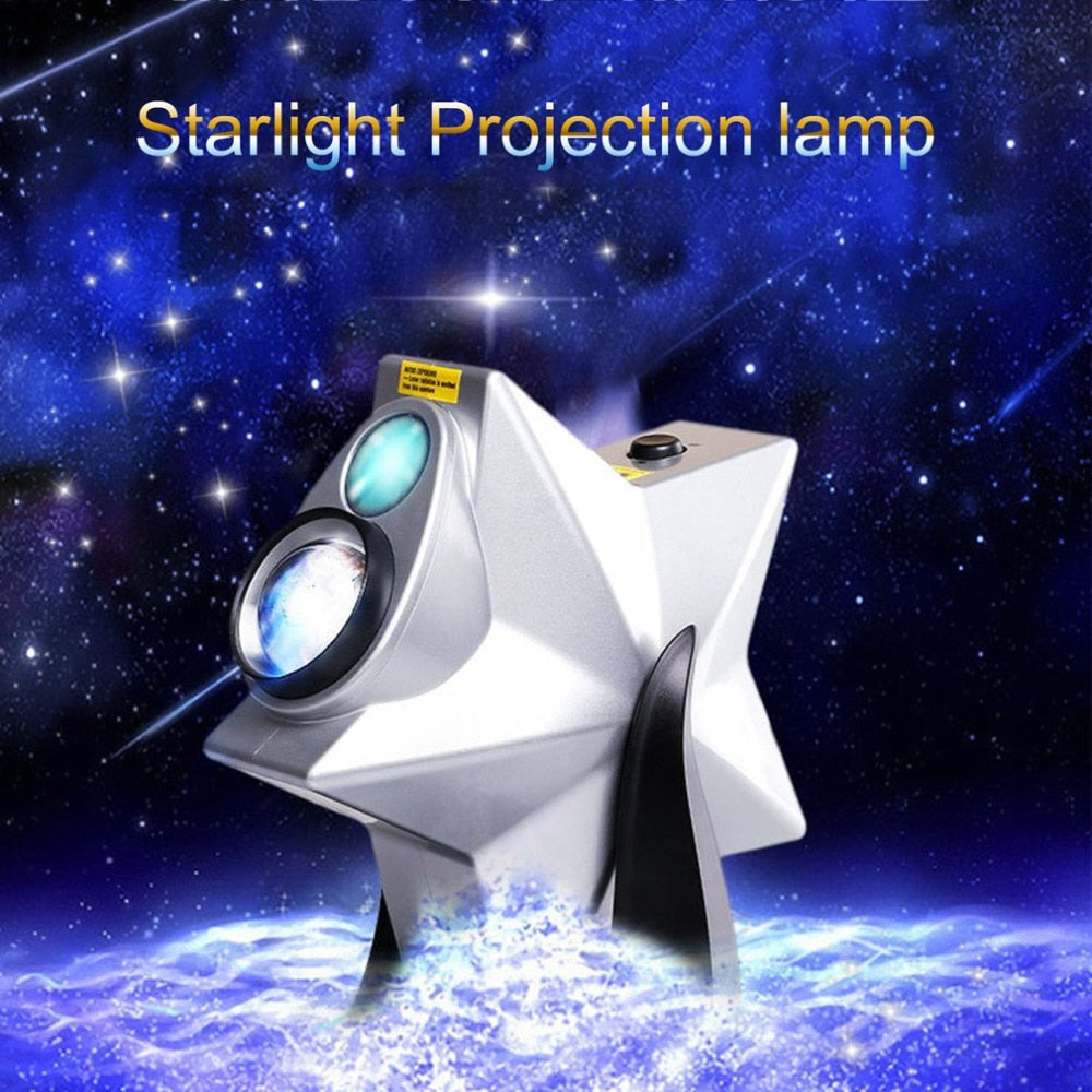 Popular Stars Twilight Sky Novelty Night Light Projector Lamp LED Laser Light Dimmable Flashing Atmosphere Christmas Bedroom