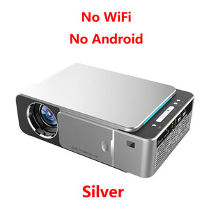 T6 3500 Lumens HD Portable LED Projector 1280*720 Native Resolution 720P HD Video Projector USB VGA HDMI Beamer for Home Cinema