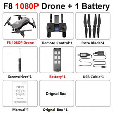 Load image into Gallery viewer, F8 drone 4k Profissional Brushless 5G WIFI Drones GPS Quadrocopter with camera Dron air selfie  SD Card Anti-Shake Gimbal Drones
