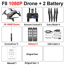 Load image into Gallery viewer, F8 drone 4k Profissional Brushless 5G WIFI Drones GPS Quadrocopter with camera Dron air selfie  SD Card Anti-Shake Gimbal Drones
