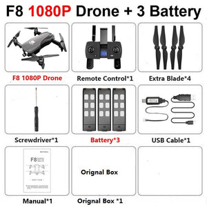 F8 drone 4k Profissional Brushless 5G WIFI Drones GPS Quadrocopter with camera Dron air selfie  SD Card Anti-Shake Gimbal Drones