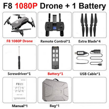 Load image into Gallery viewer, F8 drone 4k Profissional Brushless 5G WIFI Drones GPS Quadrocopter with camera Dron air selfie  SD Card Anti-Shake Gimbal Drones
