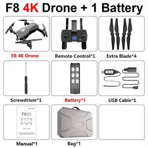 F8 drone 4k Profissional Brushless 5G WIFI Drones GPS Quadrocopter with camera Dron air selfie  SD Card Anti-Shake Gimbal Drones