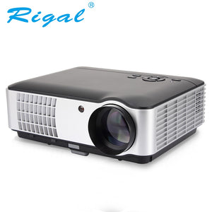 Rigal Projector RD806A LED Projector Android 6.0 WIFI 5000Lumen Beamer 3D 720P Portable Home Theatre HD Projector RD806 RD-806