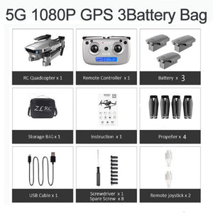 ZLRC SG907 RC GPS Drone with 5G WiFi 90° Electric Adjustment 4K Camera Follow Me Quadrocopter Foldable Quadcopter VS S167 E520S