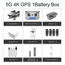 Load image into Gallery viewer, ZLRC SG907 RC GPS Drone with 5G WiFi 90° Electric Adjustment 4K Camera Follow Me Quadrocopter Foldable Quadcopter VS S167 E520S
