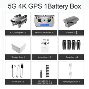 ZLRC SG907 RC GPS Drone with 5G WiFi 90° Electric Adjustment 4K Camera Follow Me Quadrocopter Foldable Quadcopter VS S167 E520S