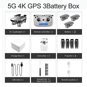 ZLRC SG907 RC GPS Drone with 5G WiFi 90° Electric Adjustment 4K Camera Follow Me Quadrocopter Foldable Quadcopter VS S167 E520S