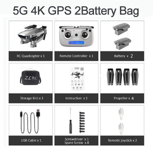 ZLRC SG907 RC GPS Drone with 5G WiFi 90° Electric Adjustment 4K Camera Follow Me Quadrocopter Foldable Quadcopter VS S167 E520S