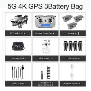 ZLRC SG907 RC GPS Drone with 5G WiFi 90° Electric Adjustment 4K Camera Follow Me Quadrocopter Foldable Quadcopter VS S167 E520S