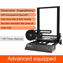 Load image into Gallery viewer, BIQU Thunder Cloud APP Automatically Shuts Down Super Mute with TFT3.5 Touch Screen 3D Printer
