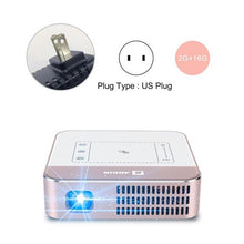 Load image into Gallery viewer, AODIN WOW Portable Mini WIFI Smart HD Projector 150 Ansi Lumen LED DLP TV Projector 4K Supported Stream 100000+ TV &amp; Movies
