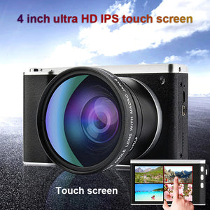 4 Inch Ultra High Definition 24 Million Pixel 1080P 12X Optical Zoom Micro Single Camera IPS Touch Screen SLR Camer