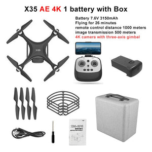 HGIYI X35 GPS Drone 4K HD Camera RC Quadcopter Drones Profissional Gimbal Stabilizer 5G WiFi FPV Brushless Motor 30mins Flight