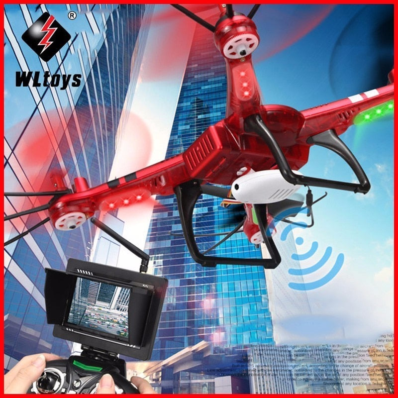 WLtoys Q222 Quadcopter Drone 4CH Q222G 5.8G FPV Digital Transmission Drones Helicopter HD Camera With LCD Screen Toy For Gifts