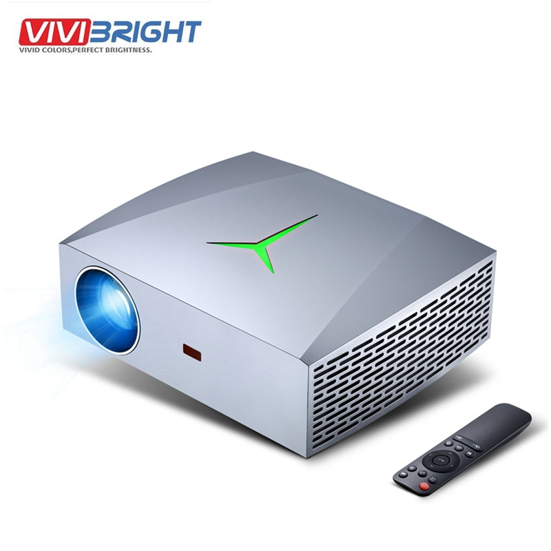 VIVIBright F40UP Full HD 1080P Projector 3D 4K Real HD 2+16GB Android 6.0 WIFI bluetooth Movie video Projector TV Stick PS4