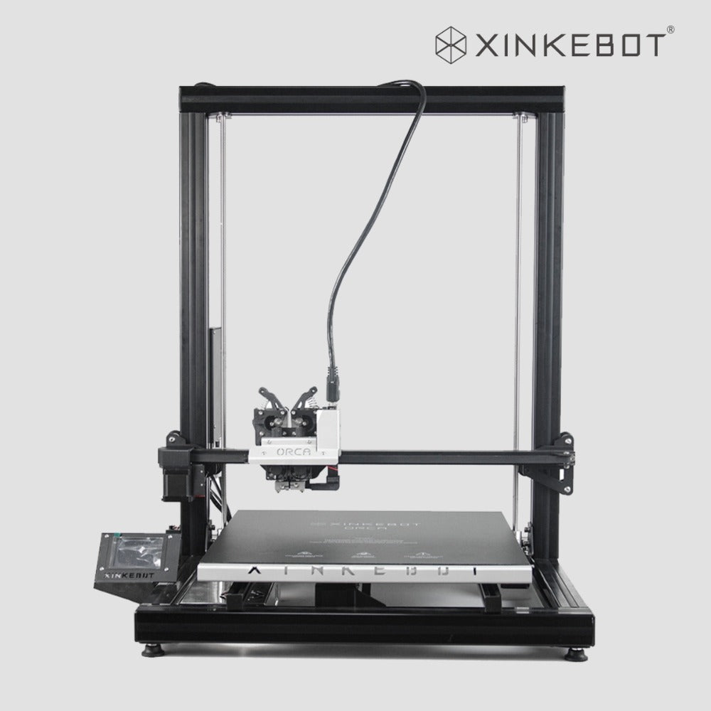 Xinkebot Orca 2 Cygnus Large 3D Printer Dual Extruder Auto Level Heated Bed Big Size 400x400x500mm Impresora 3D 1kg PLA Freebies