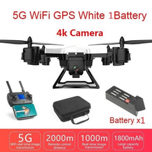 Load image into Gallery viewer, HD 5G WIFI FPV GPS Drone KY601G 4k Drone Camera Minutes RC  Quadcopter Remote Control Distance 2km Camera Drone 4K 30&#39;Flight
