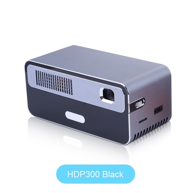 Touyinger HDP300 250 ANSI Mini LED Portable DLP Projector WiFi Battery HD Android 1080P Bluetooth Pocket Pico Handheld Beamer