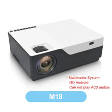 Load image into Gallery viewer, Everycom M18 Native 1920X1080 Real Full HD Projector Home Multimedia Video Game Projector Beamer (Optional Android WiFi AC3)
