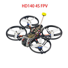 Load image into Gallery viewer, LDARC HD140 HD140-FPV 4S Racing Drone F411 Flight Controller OSD E20A V200m VTX Nano2 Camera NO Props Veiw TPE Damping Design
