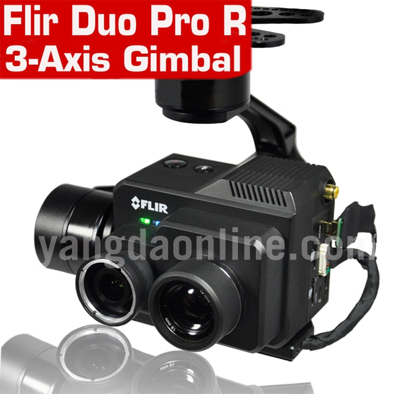 Flir Duo Pro R Thermal Camera gimbal for UAV quadcopter photograph recording tracking 3 axis