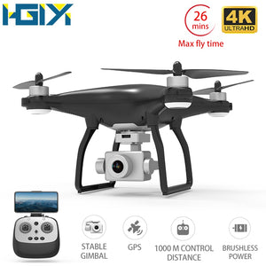 HGIYI X35 GPS Drone 4K HD Camera RC Quadcopter Drones Profissional Gimbal Stabilizer 5G WiFi FPV Brushless Motor 30mins Flight