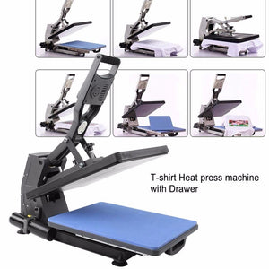 ST-4050A 40x50CM Hydraulic Sublimation Printer Automatic T-shirt Heat Press Machine Printer For Bag/Puzzle/Rock/Glass