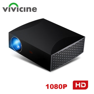 Vivicine F30 1920X1080 Full HD Projector, HDMI USB PC 1080p LED Home Multimedia Video Game Projector Proyector