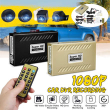 Load image into Gallery viewer, 360 Degree Bird View Panorama System 4 Cameras 1080P Car DVR Recorder Rearview Camera ARM Night Vision Visual Parking Monitoring
