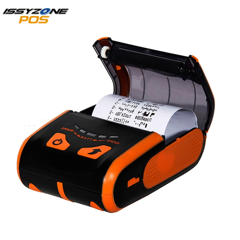 IssyzonePOS IPM002 Bluetooth Thermal Printer 58mm Support PDF Web Thai Arabic Print WIFI Printer Printer for Android IOS