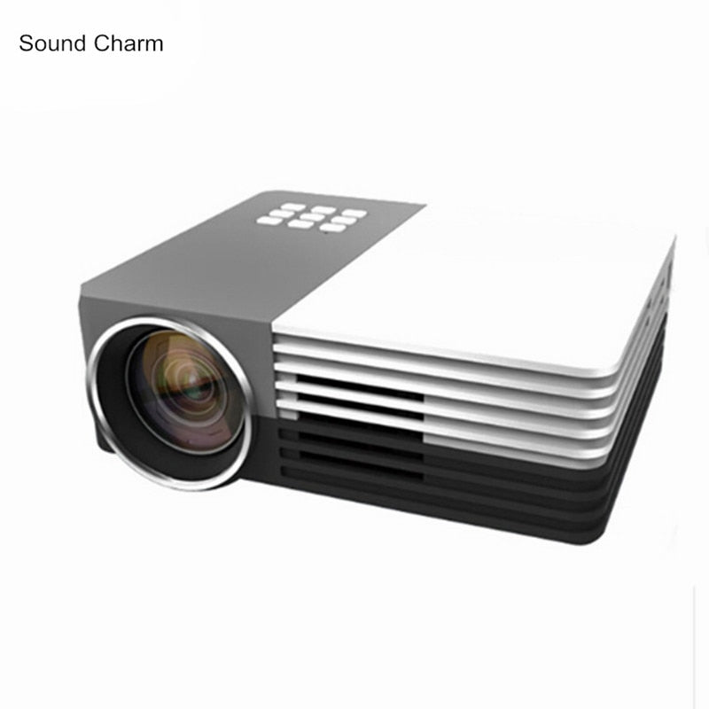 Biggest Sale Mini Digital LED pico portable Video 3D LCD HD Projector support 1080P Perfect Home theater Projector